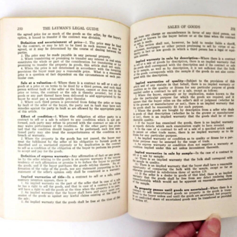 The Layman's Legal Guide to Essential Laws 1932HC by Francis W Marshall